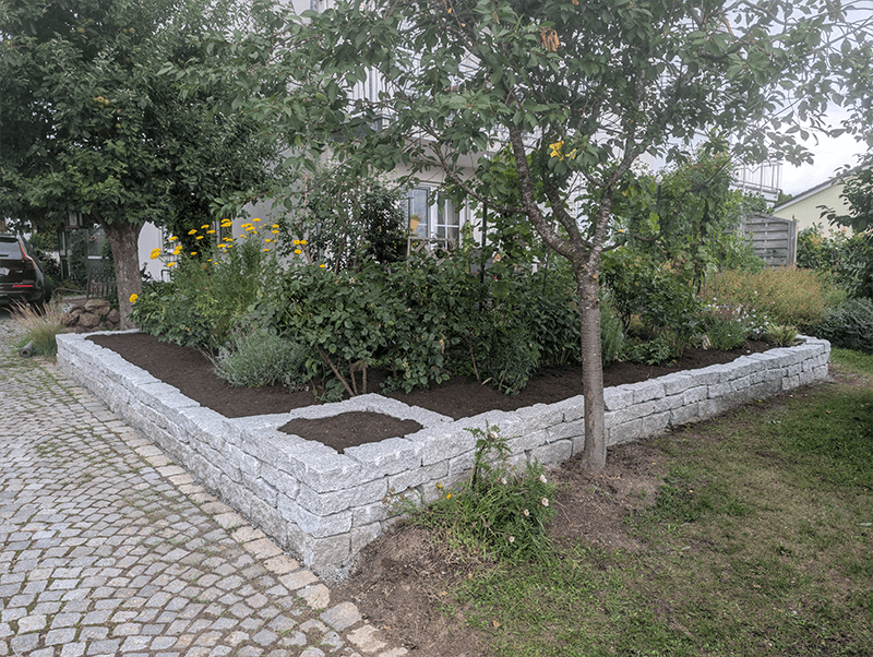 Gartengestaltung Nachher